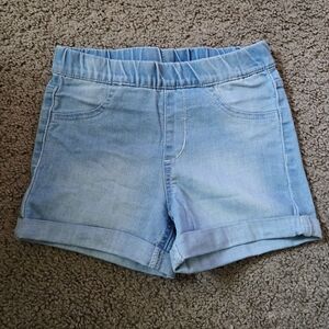 Light Blue Denim Women's Shorts